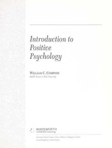 An introduction to positive psychology