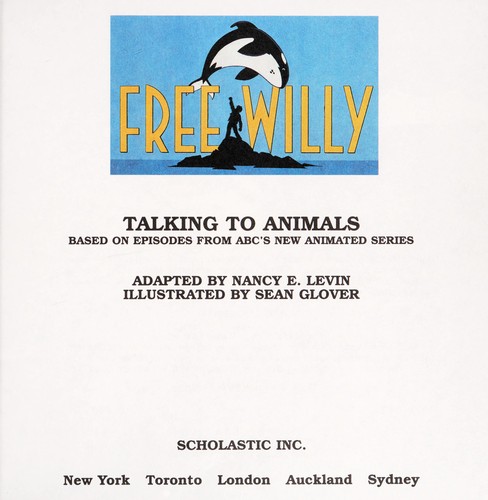 Free Willy by Nancy E. Levin cover