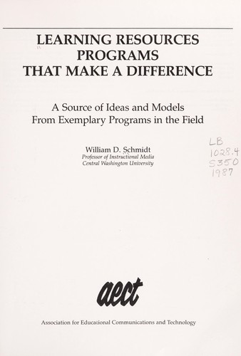 Learning Resources Programs That Make a Difference