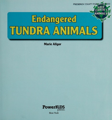 Endangered tundra animals