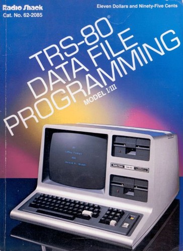 TRS-80 data file programming