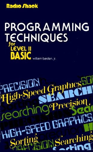 Programming techniques for Level II BASIC