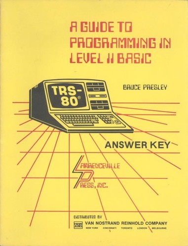 A guide to programming in Level II Basic