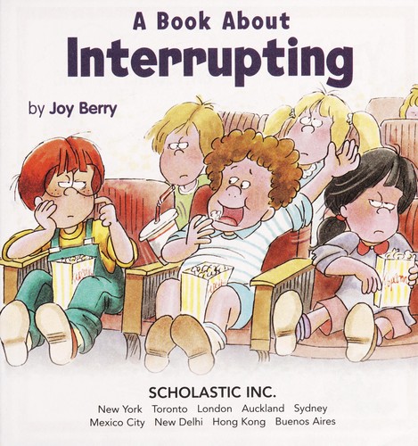 A Book about Interrupting
