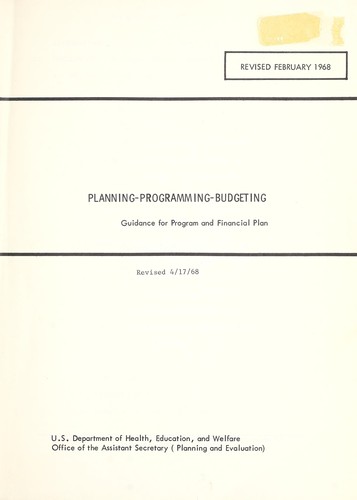 Planning - programming - budgeting