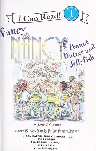 Peanut butter and jellyfish by Jane O'Connor cover