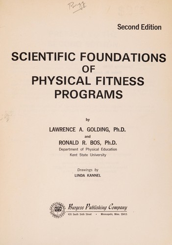 Scientific foundations of physical fitness programs