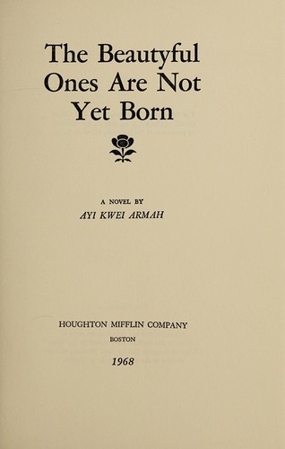 The beautyful ones are not yet born