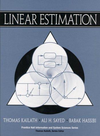 Linear estimation by Thomas Kailath cover