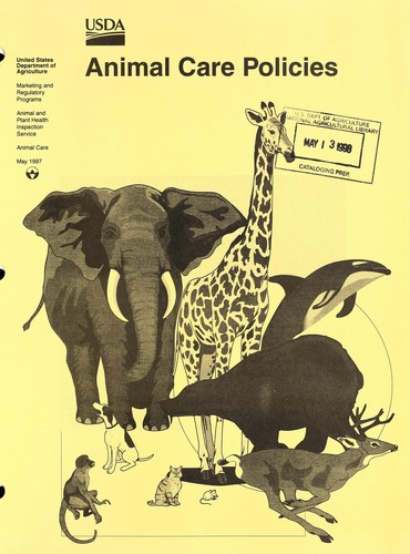 USDA animal care policies