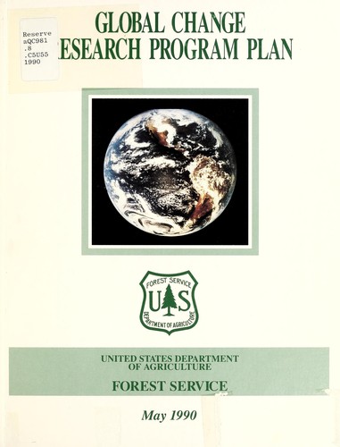 Global Change Research Program plan