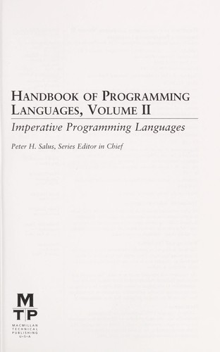 Handbook of programming languages