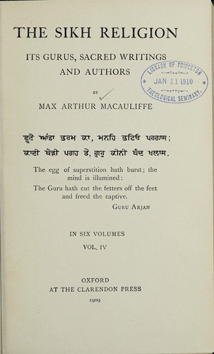The Sikh religion