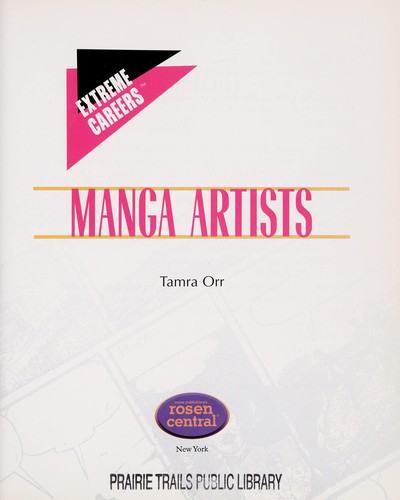 Manga artists by Tamra Orr cover