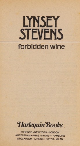 Forbidden Wine