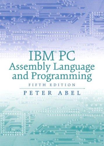 IBM PC assembly language and programming