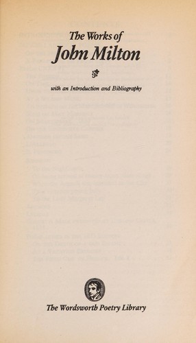 The works of John Milton