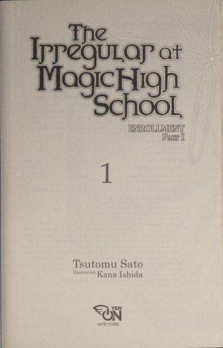 The irregular at Magic High School