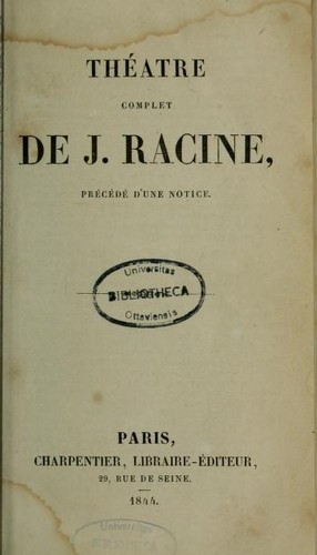 Théâtre complet