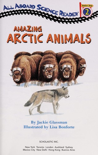 Amazing arctic animals by Jackie Glassman cover