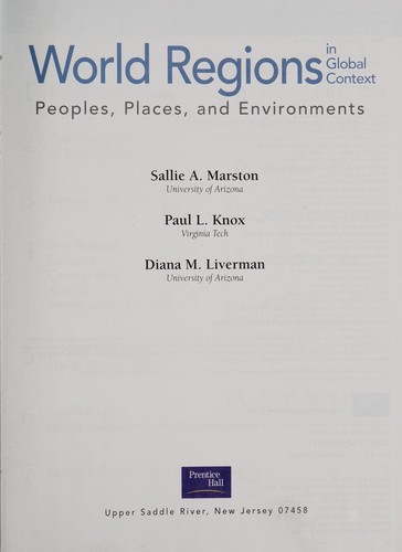 World regions in global context