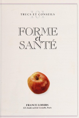Forme et sante by Fiona Payne cover