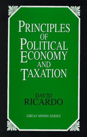 Principles of political economy and taxation by David Ricardo, M. H. Dobb cover