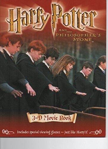 Harry Potter and the Philosopher's Stone. 3-D Movie Book by J. K. Rowling cover
