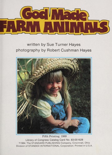 God made farm animals by Robert Cushman Hayes, Sue T. Hayes cover