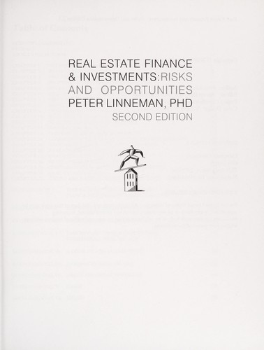 Real estate finance & investments