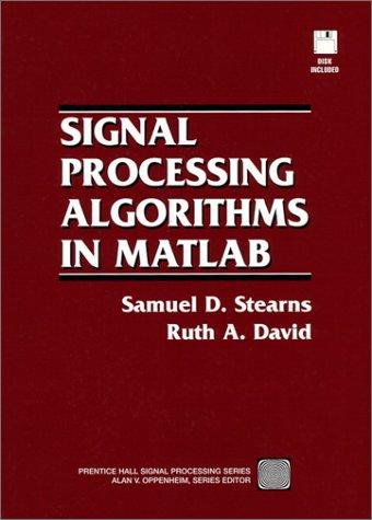 Signal processing algorithms in MATLAB