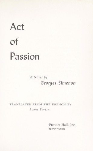 Lettre à mon juge by Georges Simenon cover