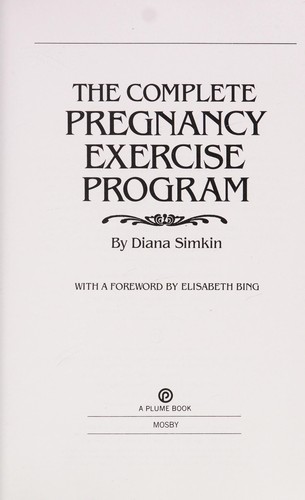 Complete pregnancy exercise program