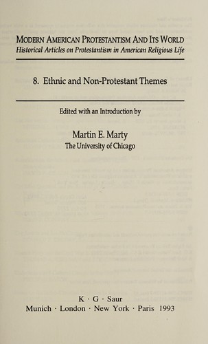 Ethnic and non-Protestant themes
