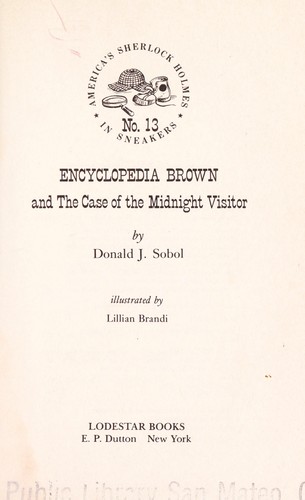 Encyclopedia Brown and the Case of the Midnight Visitor