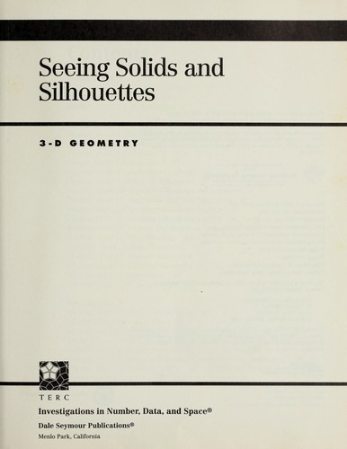 Seeing solids and silhouettes