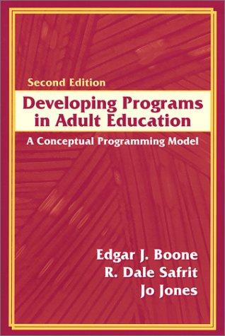 Developing programs in adult education