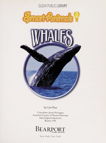 Whales (Smart Animals) by Lisa Rao cover