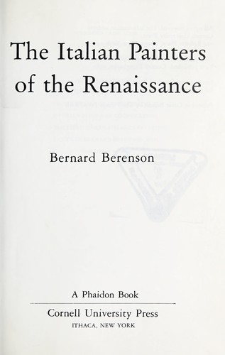 The Italian painters of the Renaissance