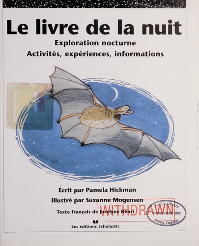 Le livre de la nuit by Pamela Hickman cover