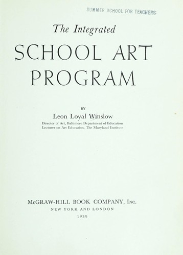 The integrated school art program