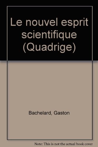 Le nouvel esprit scientifique