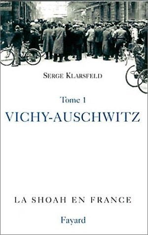 La Shoah en France by Serge Klarsfeld cover