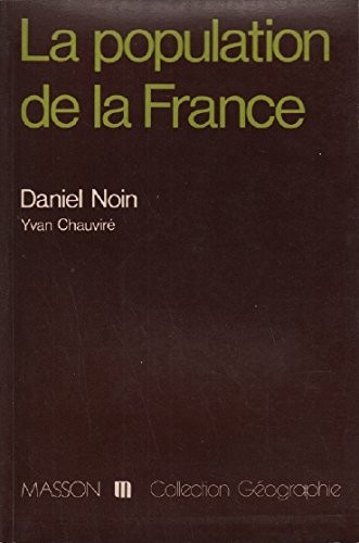 La population de la France by Daniel Noin cover