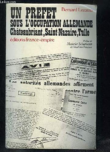 Un préfet sous l'occupation allemande
