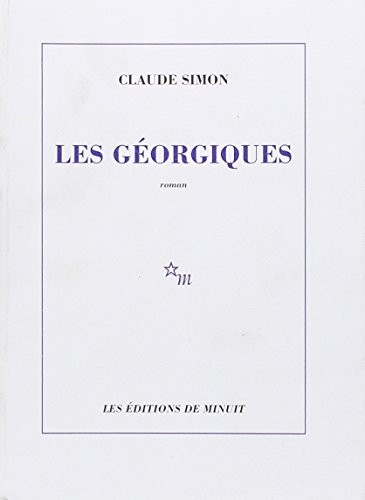 Les géorgiques by Claude Simon cover