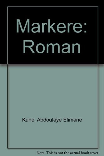Markéré by Abdoulaye Elimane Kane cover