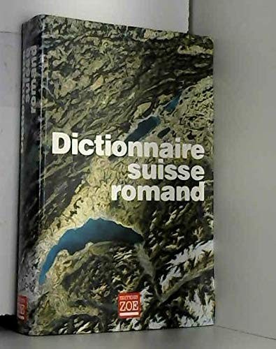 Dictionnaire suisse romand by Thibault, André cover