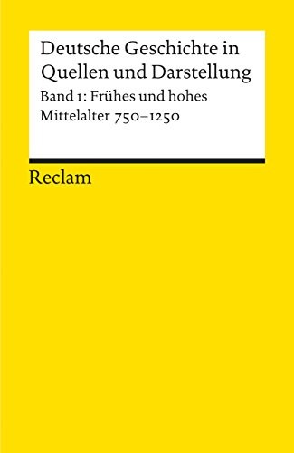 Deutsche Geschichte in Quellen und Darstellung by Rainer A. Müller cover