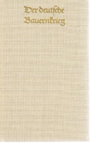Der deutsche Bauernkrieg, 1524-1526 by Manfred Bensing cover